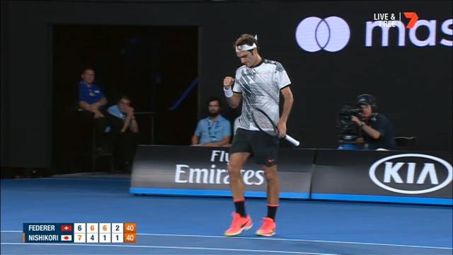 Federer's inconceivable shot