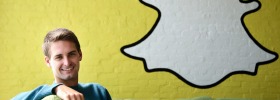Snapchat CEO Evan Spiegel. 