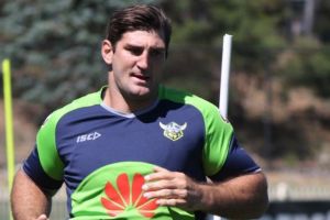 The Canberra Raiders have invited Dave Taylor back for the rest of pre-season.