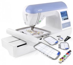 Brother PE770 Embroidery Machine Package