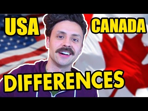 Interesting differences between Canada and America