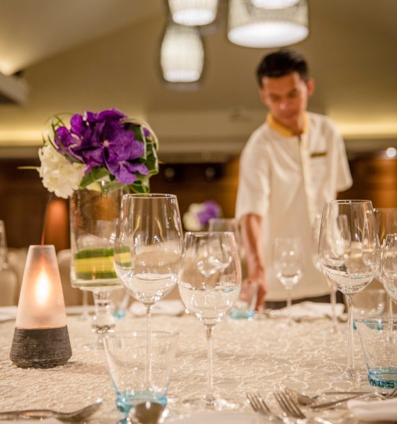 Similan Ballroom banquet setting - Outrigger Laguna Phuket Resort and Villas