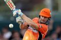 Home semi: Shaun Marsh steered the Perth Scorchers to an easy victory over Hobart, securing them a top-two finish.