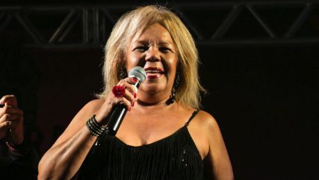 Singer Loalwa Braz Vieira performs in Sao Paulo, Brazil, 2013.