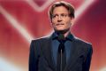 Johnny Depp accepts the Favourite Movie Icon award onstage during the People's Choice Awards in Los Angeles.