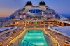 Seabourn Encore pool deck.