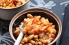 Homestyle beans with smoky bacon and maple syrup. <a ...