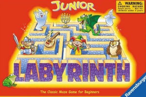 Labyrinth Junior is a game for ages 5+ where players take turns to search the labyrinth for their magical objects and ...
