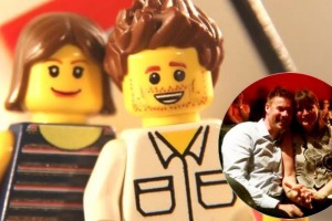 Ben Anderson created a LEGO movie to propose to his girlfriend Kirsten Dally.