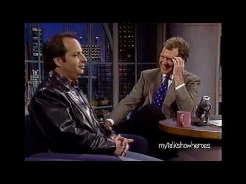 JON LOVITZ HAS FUN WITH LETTERMAN