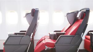 Japan Airlines premium economy.