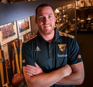 New Hawthorn skipper Jarryd Roughead.