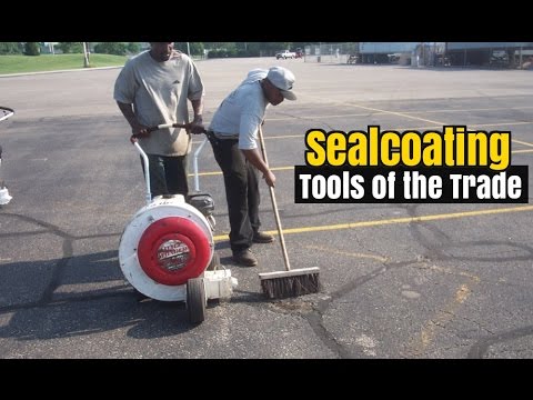 Tools of the Trade - How to get started in Asphalt sealcoating