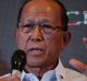 Own course: Philippine Defence Minister Delfin Lorenzana.