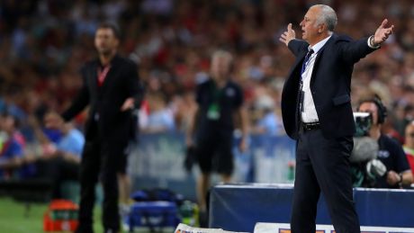 Up for the fight: Sky Blues coach Graham Arnold says his team will be ready for anything Melbourne Victory throws at ...