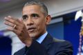 President Barack Obama speaks during his final presidential news conference, Wednesday, Jan. 18, 2017, in the Brady ...