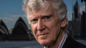 Portrait of playwright David Williamson. 20th January 2017, Photo: Wolter Peeters, The Sydney Morning Herald.