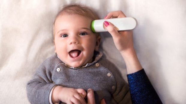 The Withings smart temporal thermometer.