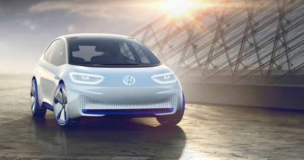 Volkswagen's I.D. concept car.