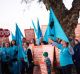 Protesters are at the Beeliar Wetlands protesting preliminary work, 10 days before a high court decision is to be made. 