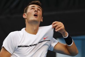 Czech-ed out: Bernard Tomic will miss the Davis Cup tie next month.  