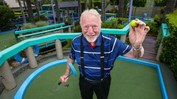 Tom Wykoff, who originally built Putt Putt in 1969 at Ermington.