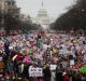 An estimated 470,000 participated in the women's march in Washington DC on January 21.