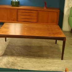 Vintage Rosewood Coffee Table - Couchtische