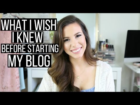 What I Wish I Knew Before Starting My Blog! | hayleypaige