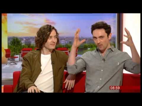 George Blagden and Alexander Vlahos on BBC Breakfast talking about Versailles 3rd June 2016