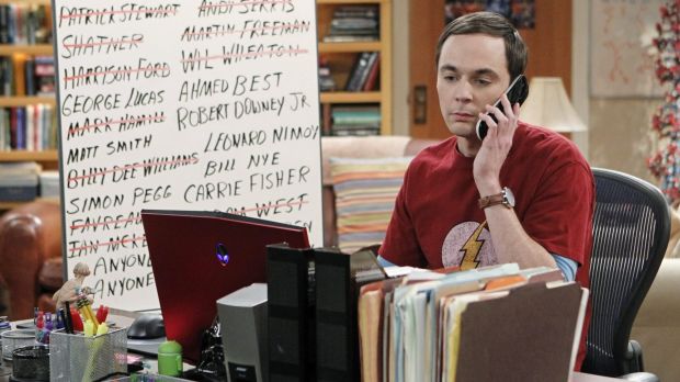 Crazy smart: Jim Parsons as Sheldon Cooper in <i>The Big Bang Theory</i>.