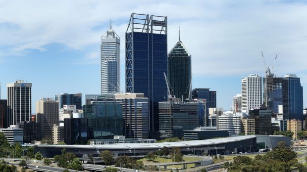 Perth's CBD is bigger - but there's less workers taking up space.