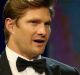 Bash smash: Shane Watson accepts the Twenty20 International Player of the Year Award.