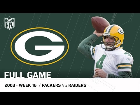 Brett Favre’s Legendary Performance after his Dad's Passing | Packers vs. Raiders (FULL GAME) | NFL