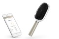 The Hair Coach is fitted with a microphone that 'listens' for dryness, and sensors that analyse brushing and hair quality.