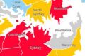 Lead contamination levels in Sydney soil.