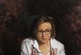 Rosie Batty by Fiona Bilbrough at the Hidden Faces exhibition at the Hilton Melbourne in South Wharf.