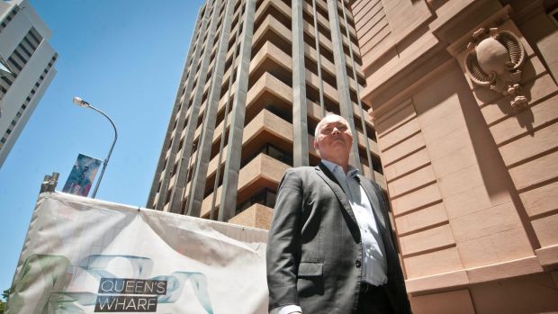 Destination Brisbane project manager Simon Crooks says the Queen's Wharf demolition process will be slow and methodical.