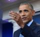 President Barack Obama speaks during his final presidential news conference, Wednesday, Jan. 18, 2017, in the Brady ...