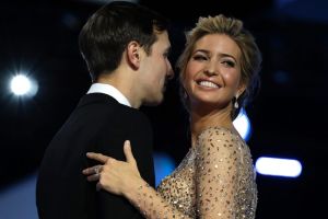 Ivanka Trump and her husband Jared Kushner dance at the Freedom Ball.