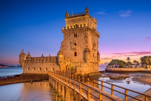 Belem Tower on the Tagus River.