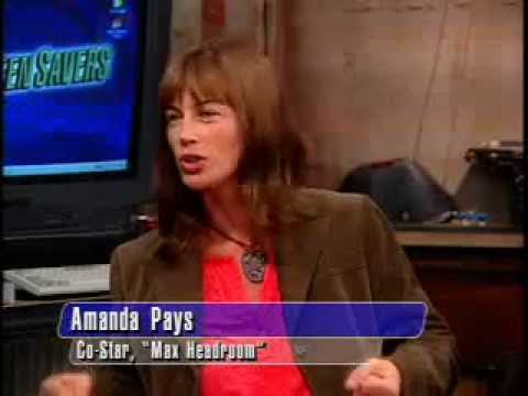 Amanda Pays From Max Headroom 2002 TechTV Interview