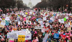 Spokesman Says Trump Believes 'A Lot' Of Marchers Weren't Protesting Him