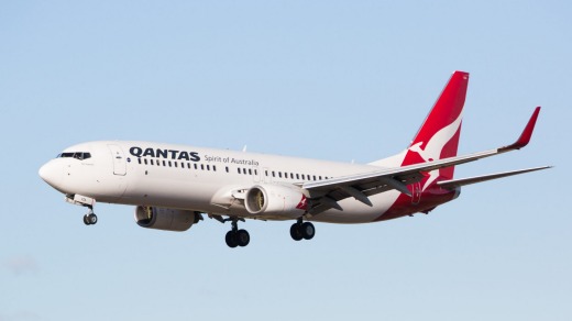 The Qantas Boeing 737-800 will be the first to trial inflight wifi for the airline.