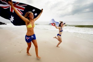 Patriotism is on the rise in Australia.