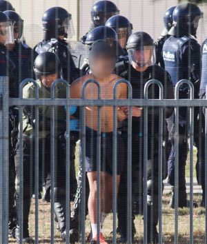 Malmsbury Youth Detention Centre Riots. Photograph Paul Jeffers/Fairfax Media The Age NEWS 25 Jan 2016 Malmsbury Youth ...