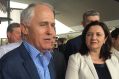 Moreton Bay Mayor Allan Sutherland, Prime Minister Malcolm Turnbull and Premier Annastacia Palaszczuk open the Moreton ...