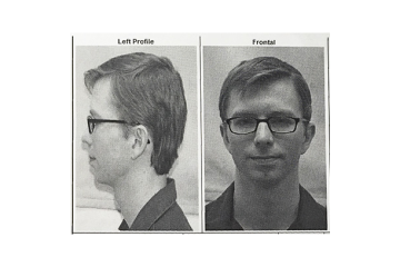 Chelsea Manning's prison mugshot from week she began hormone therapy (via Chelsea Manning Support Network)