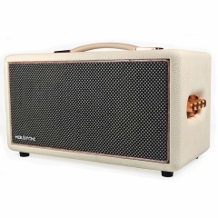 HolySmoke Bluetooth Retro Speaker - White - Birdwood