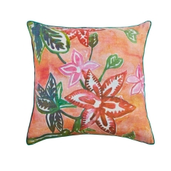 Holiday Floral Cushion